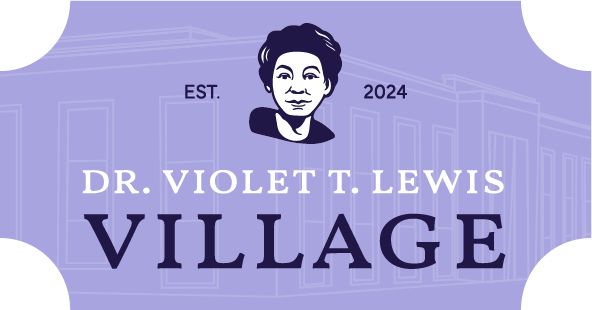 Dr. Violet T. Lewis Village logo